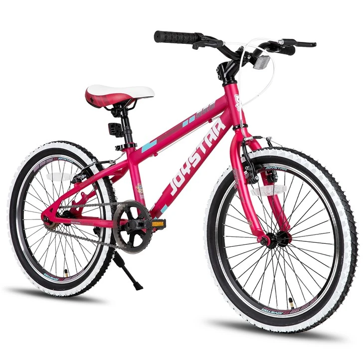 JOYKIE JOYSTAR 20/24-Inch Double V Brake Ages 7-12 Years Hardtail Mountain Bike For Kids With Single Speed Drivetrain, White Wall Knobby Tires, Kids' Bicycle price