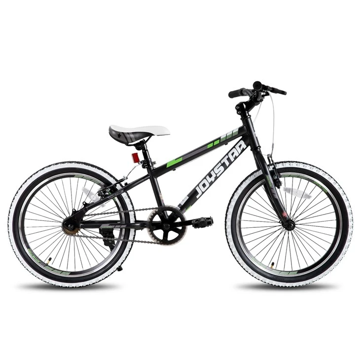 Joykie Joystar 20/24-inčni dvostruki V kočnice u dobi od 7-12 godina HARDTAI MANUAL BIKE za djecu s jednim brzinom Drivetrain, bijeli zidni gume, dječji bicikl