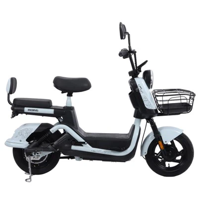 Joykie Electric Bicicl 60V 20Ah 40km / h 60km Raspon Kompaktne veličine 74kg Moderan dizajn sa prednjom košarom Dvostruka sjedala Stražnji štand 600W Snaga bubnja kočnice