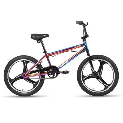 Joykie Hiland 20 inča Dječji BMX Bicikl za dječake Djevojke Agees 5-12, 360 stupnjeva Rotor Freestyle, 4 klinova s ​​jednim brzim dječjim BMX biciklom, više boja